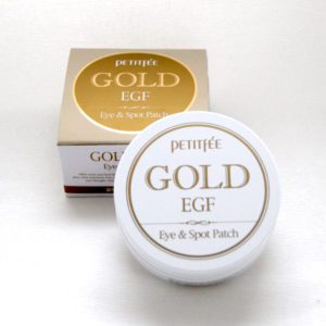 ​Гидрогелевые патчи для глаз с золотом и эпидермальным фактором роста Petitfee Gold&EGF Eye&Spot Patch. Южная Корея.