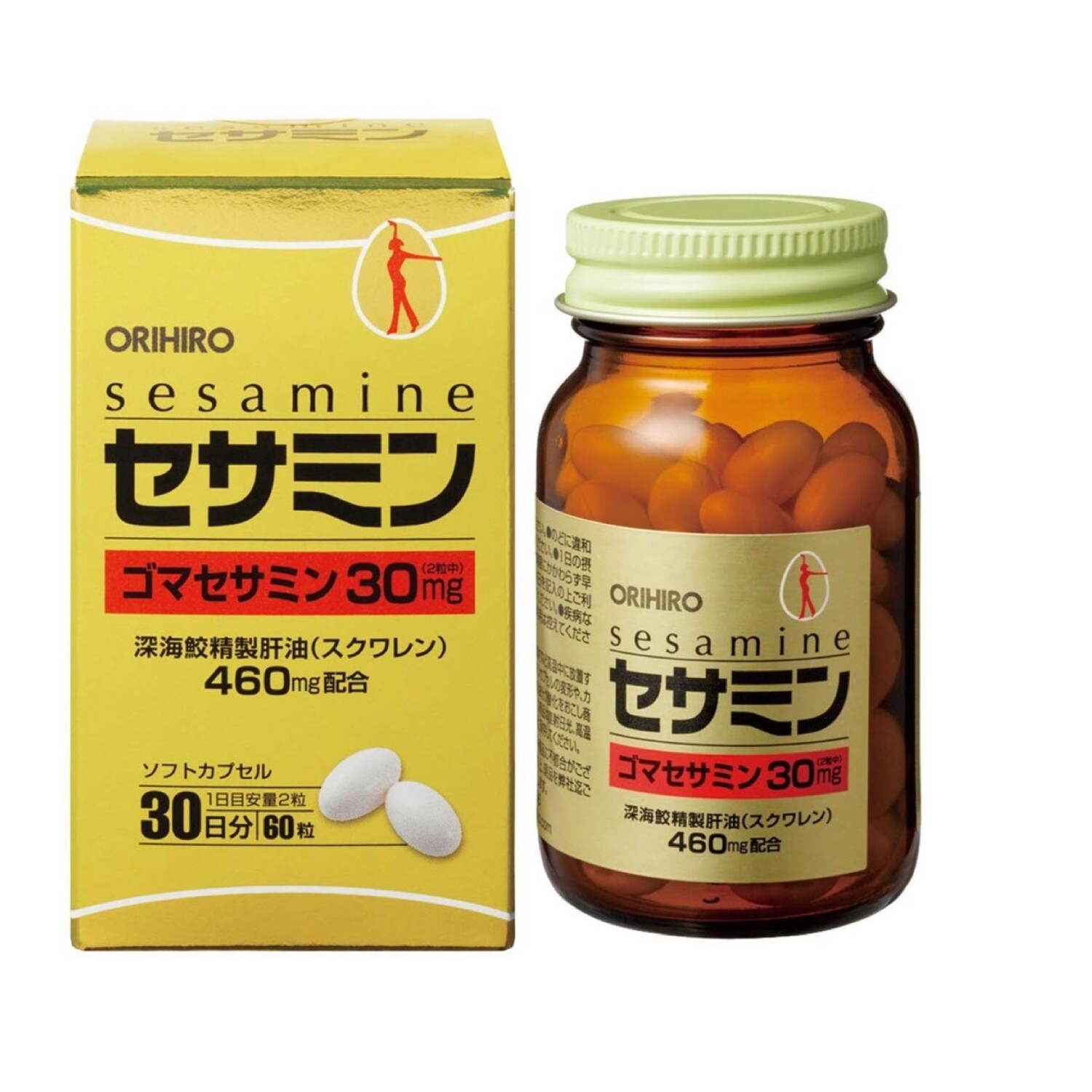 SESAMINE ORIHIRO (Сквален и масло Кунжута )