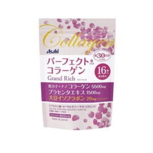 Комплекс для женщин с коллагеном и изофлавонами сои Asahi Perfect Asta Collagen Powder Grand Rich