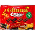 LOTTE   ШОКОЛАДНОЕ АССОРТИ  Ghana & CRUNKY