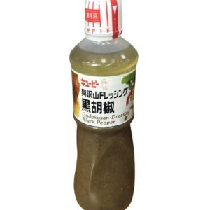 KEWPIE МАСЛЯНЫЙ СОУС ДЛЯ ПАСТЫ С СОЕВЫМ СОУСОМ И ПЕРЦЕМ (GUDAKUSAN BLACK PEPPER)