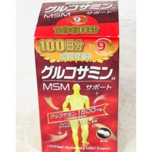 Комплекс для здоровья суставов и костей Maruman Glucosamine + MSM (МСМ)