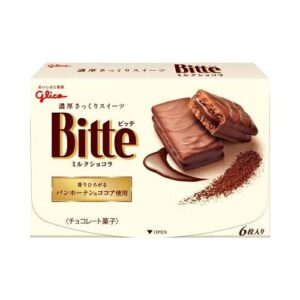 GLICO BITTE ПЕЧЕНЬЕ В ШОКОЛАДЕ (МОЛОЧНЫЙ ШОКОЛАД)