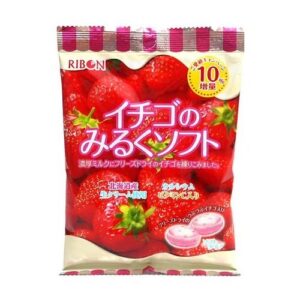 RIBON МЯГКАЯ КАРАМЕЛЬ МОЛОЧНО-КЛУБНИЧНАЯ