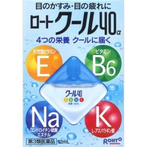 Капли для глаз Rohto 40 Cool ⠀