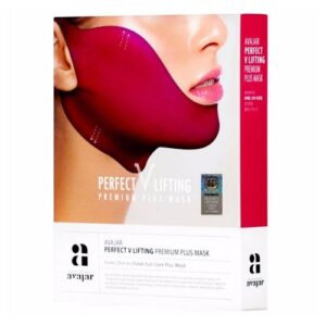 AVAJAR PERFECT V LIFTING PREMIUM PLUS MASK (5ea) Маска-бандаж для лифтинга овала лица (5шт)