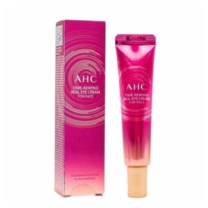 AHC TIME REWIND REAL EYE CREAM FOR FACE (30ml) Антивозрастной крем для кожи вокруг глаз с пептидами (30мл)