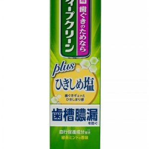 Зубная паста КAO «Deep Clean» с солью для профилактики пародонтоза мята и зеленый чай