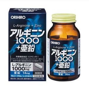 ORIHIRO L-Arginine + Zinc Комплекс для восстановления сил