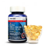 Na+Uralplus Super Omega-3 Max 1100 EPA+DHA +  витамин D 1000 me на 90 дней