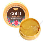 KOELF GOLD & ROYAL JELLY HYDRO GEL EYE PATCH (60ea) Гидрогелевые патчи для глаз с экстрактом золота и маточным молочком (60шт)