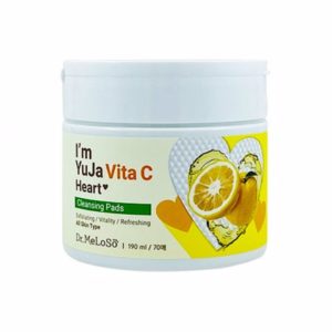 DR. MELOSO I’M YUJA VITA C HEART CLEANSING PADS (190ml/70ea) Очищающие салфетки с витамином С (190мл/70шт)