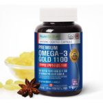 Nutri D-Day Premium Omega-3 Gold 1100 Enteric Coated Capsule Премиальная Омега -3 EPA+DHA+D на 90 дней (кишечнорастворимые капсулы)
