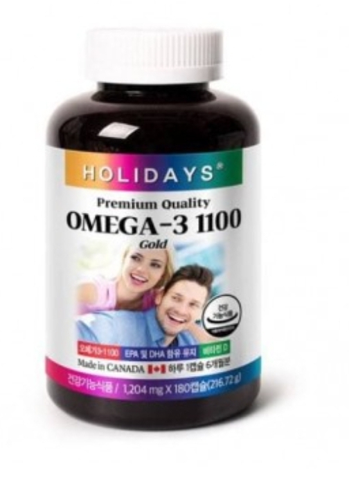 Holidays Omega-3 1100  180шт х 1204мг