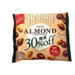 Lotte Almond Chocolate Миндаль в шоколаде с низким содержанием сахара