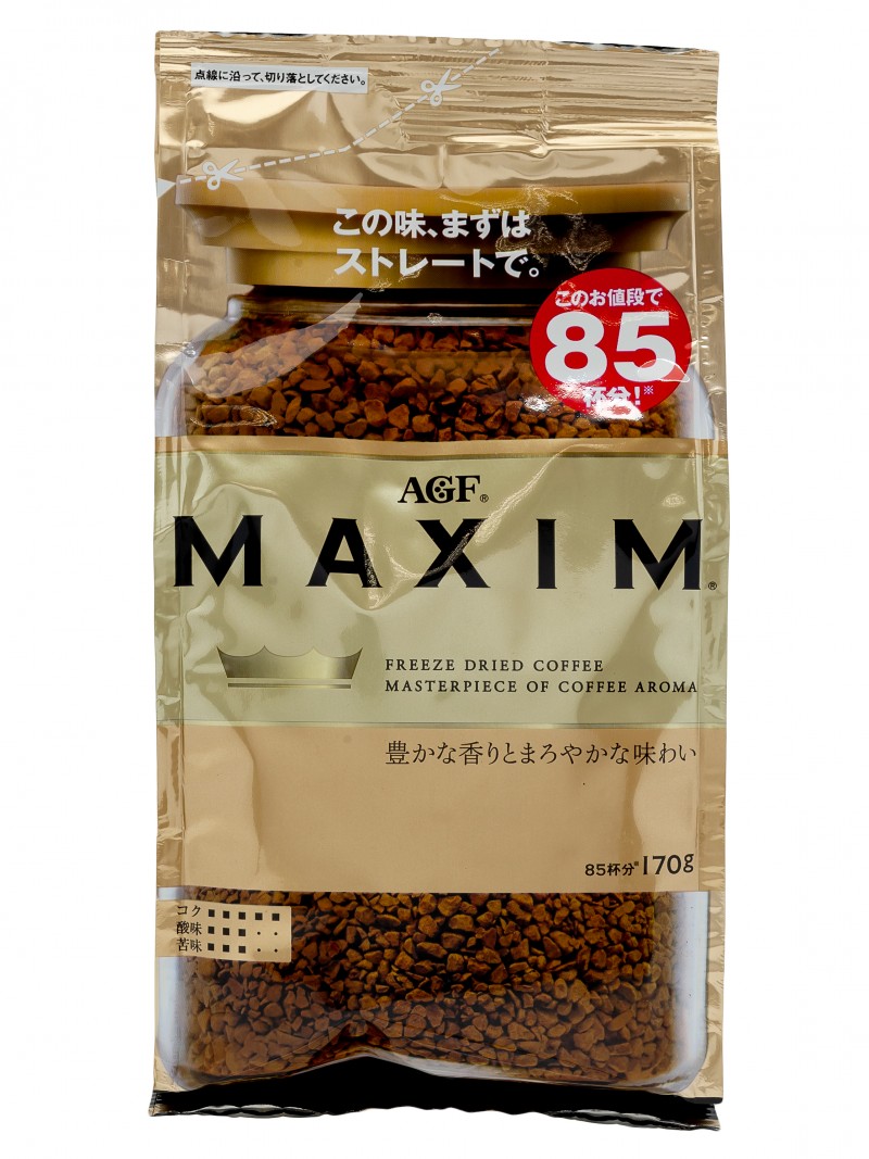 AGF MAXIM, Кофе растворимый  170 г.