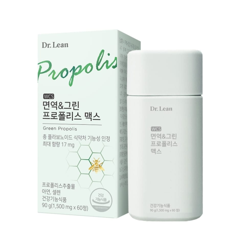 Dr. Lean Propolis Зеленый прополис + селен + цинк на 30 дней