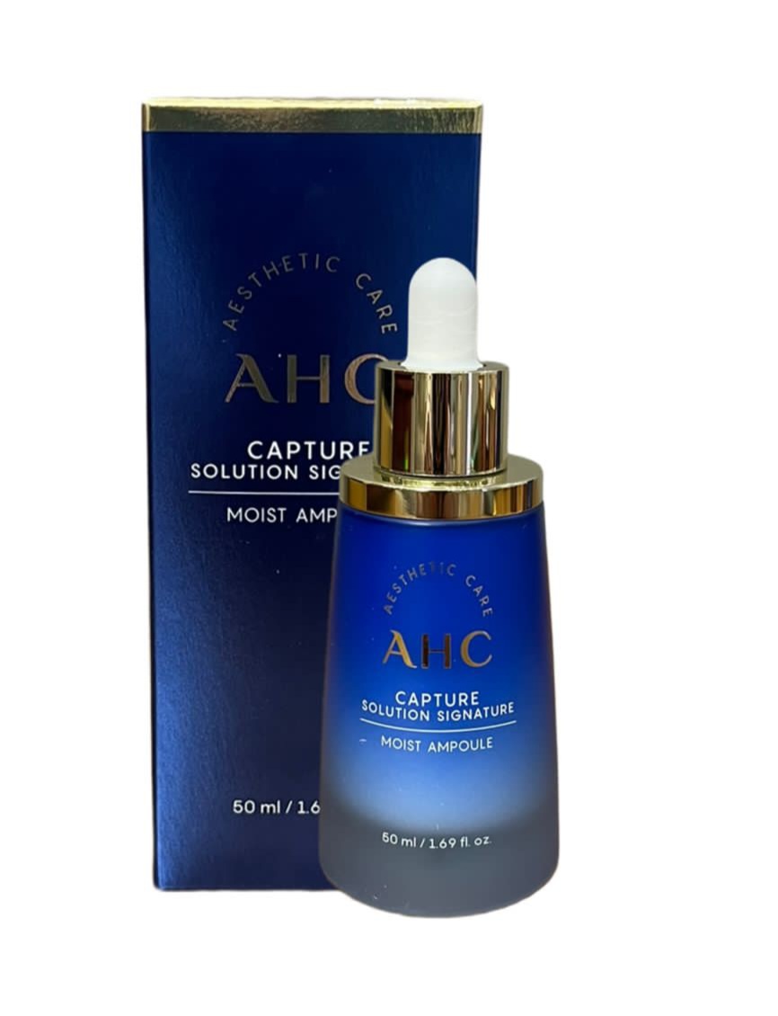 AHC CAPTURE SOLUTION SIGNATURE MOIST AMPOULE Сыворотка увлажняющая и омолаживающая 50ml