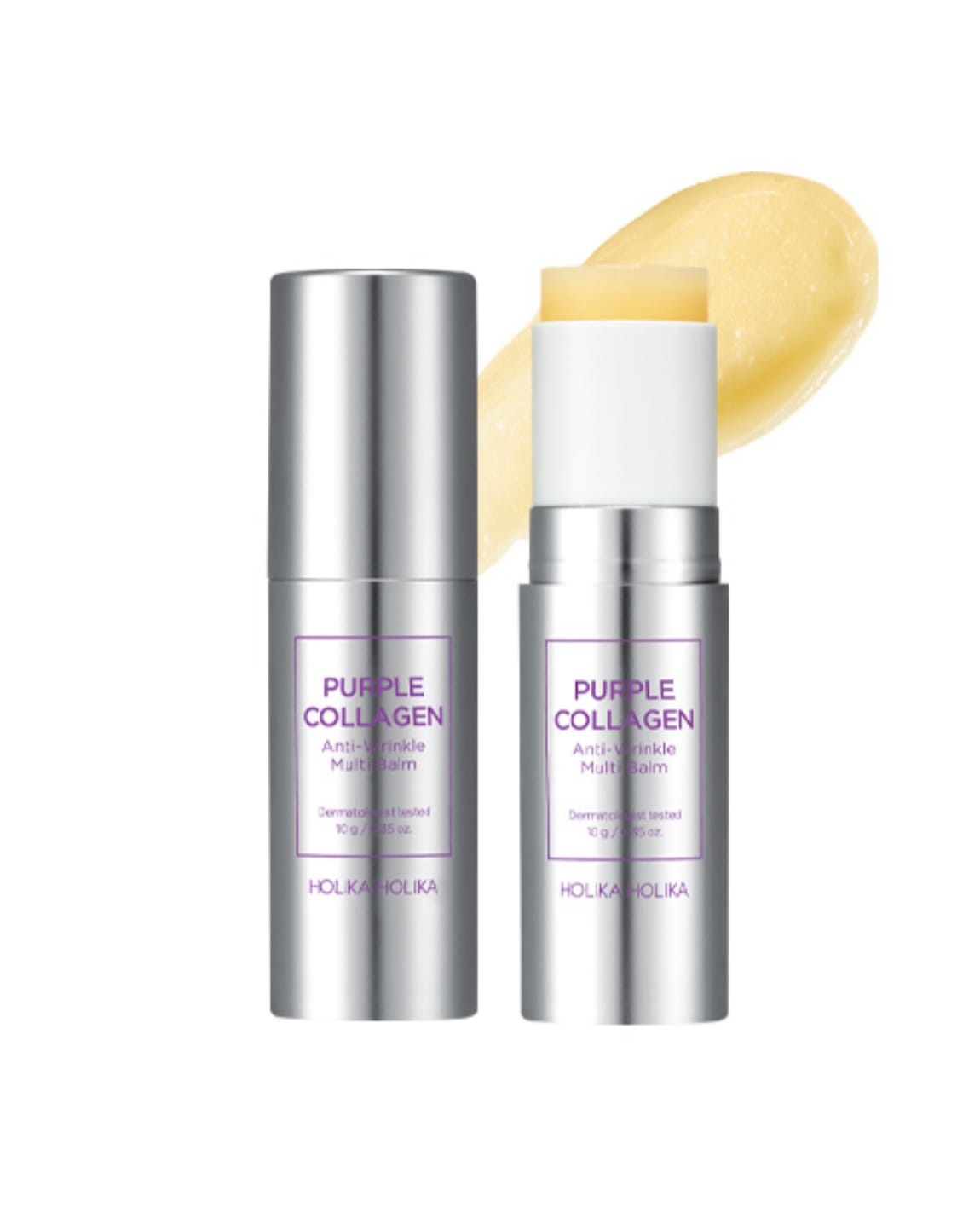 Holika Holika Purple Collagen Anti-Wrinkle Multi Balm Коллагеновый мульти бальзам против морщин 10 гр.