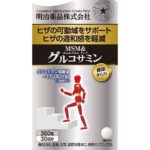 Meiji Noguchi Glucosamine & MSM Комплекс с MSM и глюкозамином для здоровья суставов на 30 дней