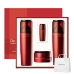 Charmzone DeAge Red Edition Elasticity Set Набор для ухода за кожей Тонер 130 мл + Эмульсия 130 мл + Крем 50 мл + Эссенция 15 мл