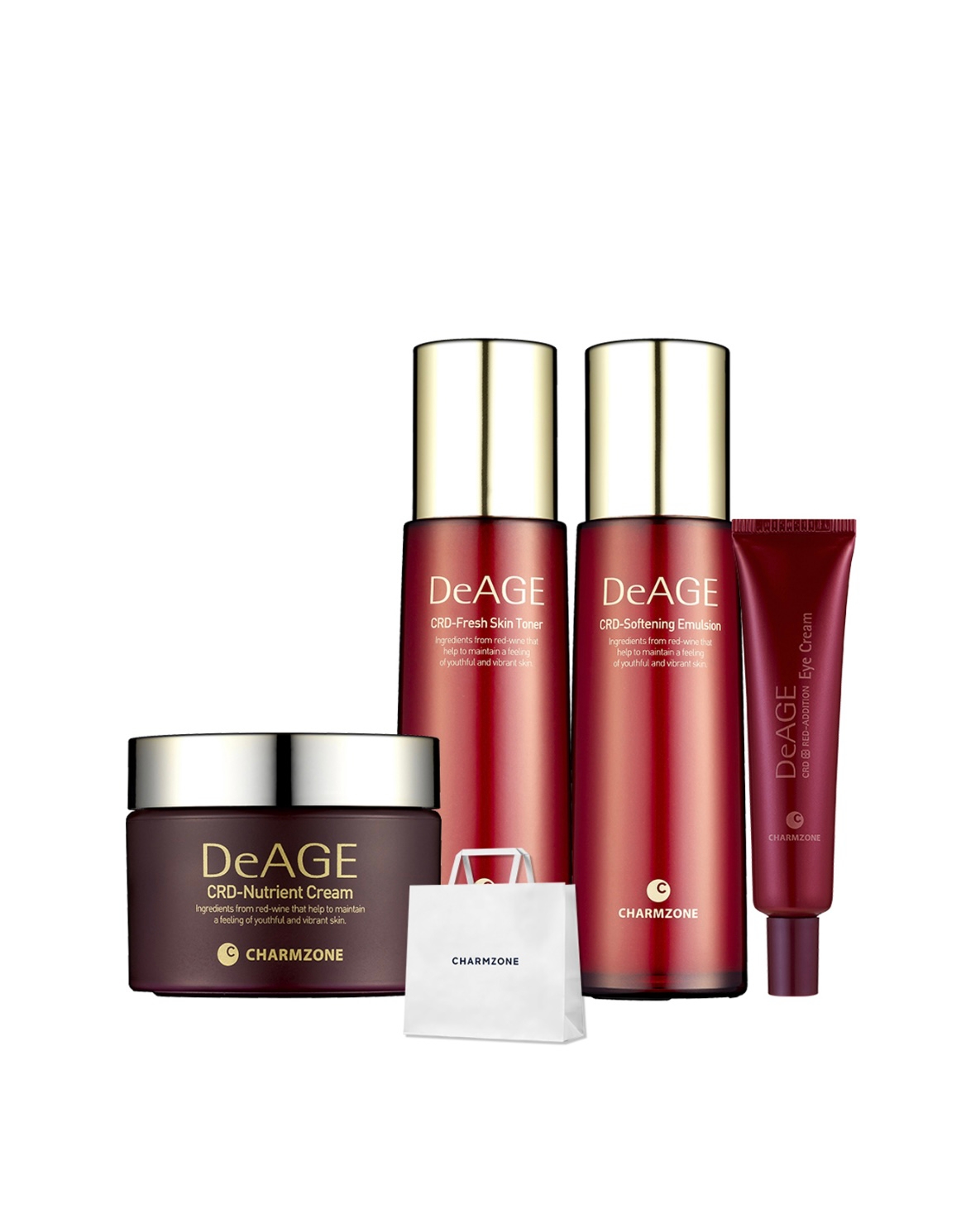 CHARMZONE DeAge Red Addition Set Антивозрастной набор средств для кожи «Красная линия»