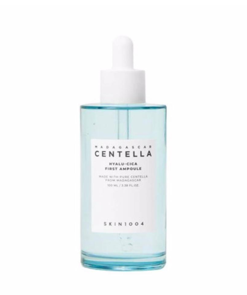 MADAGASCAR CENTELLA HYALU-CICA FIRST AMPOULE  Увлажняющая ампульная сыворотка с центеллой азиатской и гиалуроновой кислотой (100мл) 