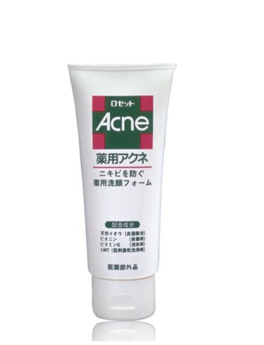 ROSETTE Acne Пенка с серой для умывания проблемной кожи лица против акне  130 г.