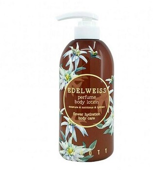 Jigott Perfume Body Lotion Edelweiss Лосьон для тела Эдельвейс 500 мл.