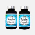 Fayo Natural Health Spirulina Chlorella Спирулина Хлорелла (2 банки)