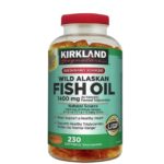 Kirkland Wild Alaskan Fish Oil Дикий рыбий жир 1400 мг (230 капсул)