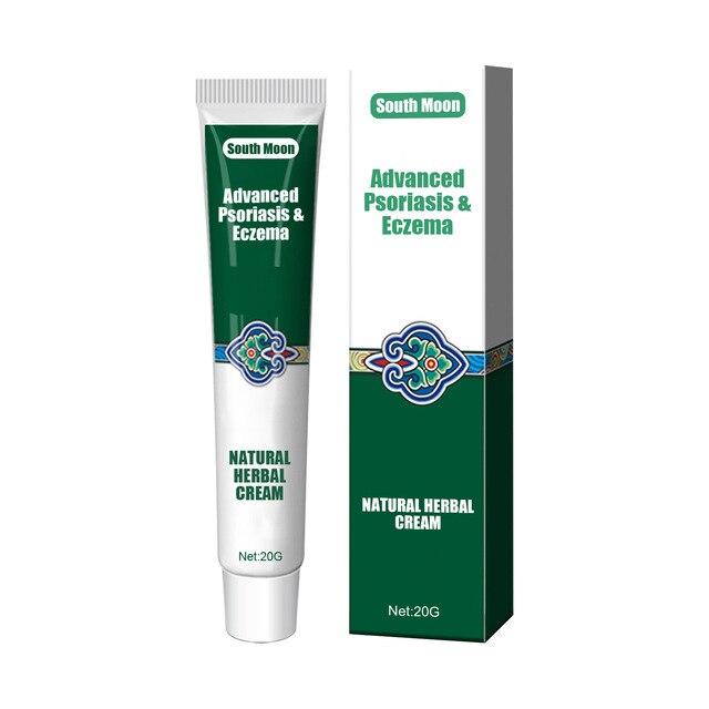 South Moon Advanced Psoriasis & Eczema Мазь от псориаза и экземы, натуральный травяной крем от зуда