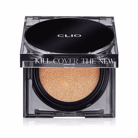 CLIO KILL COVER THE NEW FOUNWEAR CUSHION + REFILL SPF50+, PA +++ #3-BY LINEN Новый тональный кушон с запасным блоком #3-BY (15гр+15гр)