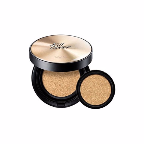 CLIO KILL COVER AMPOULE CUSHION SPF50+/PA+++ #4-BO #23 MEDIUM BEIGE Основа-кушон #4-BO #23 средне-бежевый(15гр+15гр)