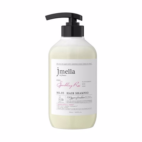 JMELLA IN FRANCE HAIR SHAMPOO # 05. SPARKLING ROSÉ Шампунь для поврежденных и ослабленных волос # 05. Сверкающая роза (500мл)