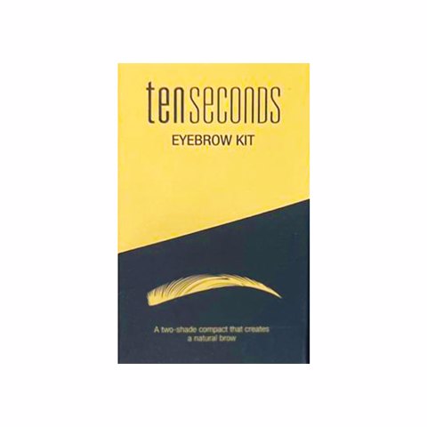 COREANA TENSECONDS EYEBROW KIT # DARK GREY & DARK BROWN Набор для бровей # темно-серый и темно-коричневый (1шт)