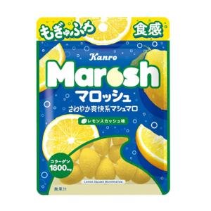 KANRO MAROSH МАРШМЭЛЛОУ СО ВКУСОМ ЛИМОННОГО СКВОША