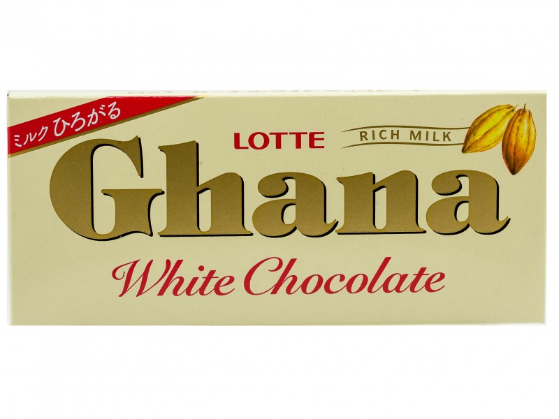 Lotte Шоколад Гана белый