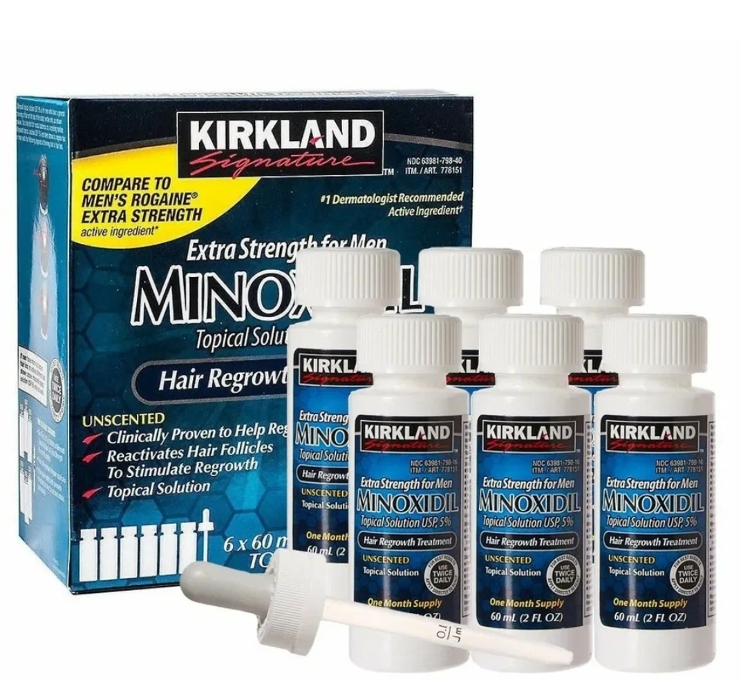 Kirkland Minoxidil 5% Миноксидил для роста волос