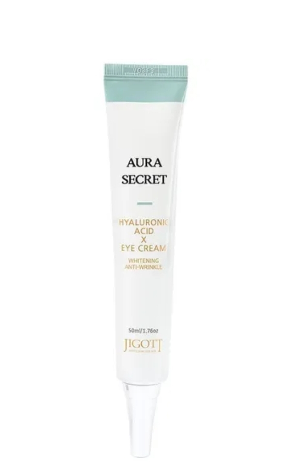 Крем для кожи вокруг глаз с гиалуроновой кислотой Jigott Aura Secret Hyaluronic Acid Eye Cream