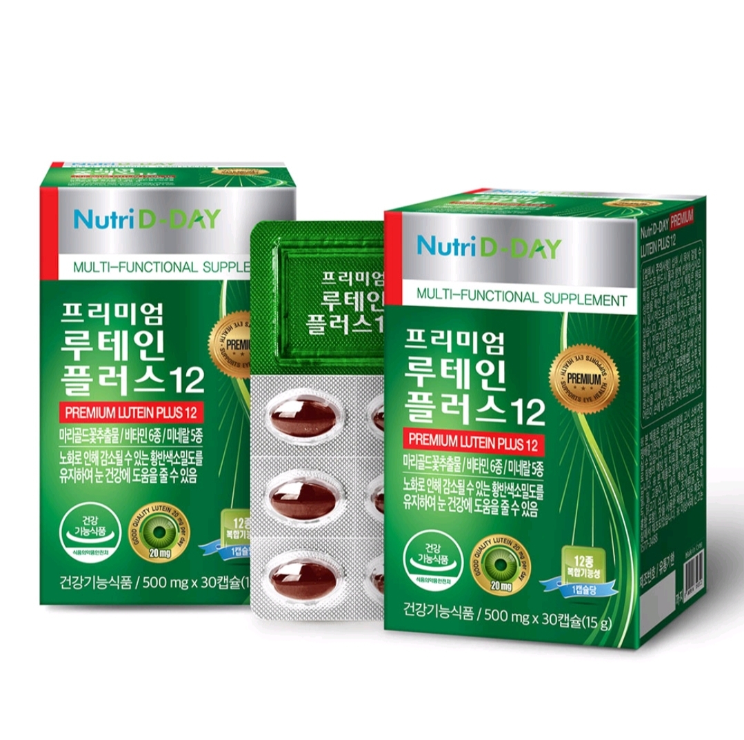 Nutri D Day Премиум Лютеин Плюс 12 PREMIUM LUTEIN PLUS 12