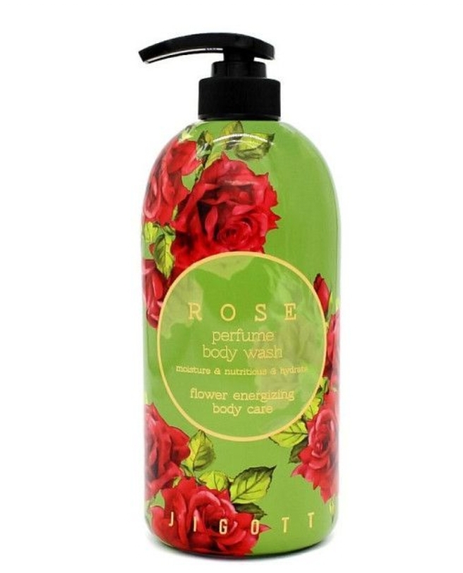 JIGOTT, ПАРФЮМИРОВАННЫЙ ГЕЛЬ ДЛЯ ДУША С РОЗОЙ ROSE PERFUME BODY WASH