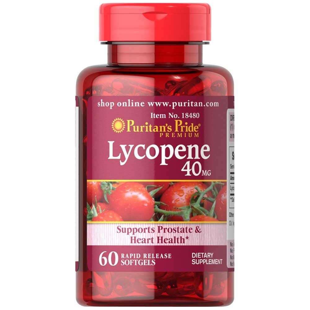 Puritans Pride Lycopene 40 Mg Ликопин мощный антиоксидант