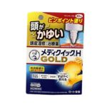 Mentholatum MediQuick H Gold Japan Itchy Scalp Eczema Rash Remedy Лосьон от экземы, дерматита, зуда на голове 30 мл.
