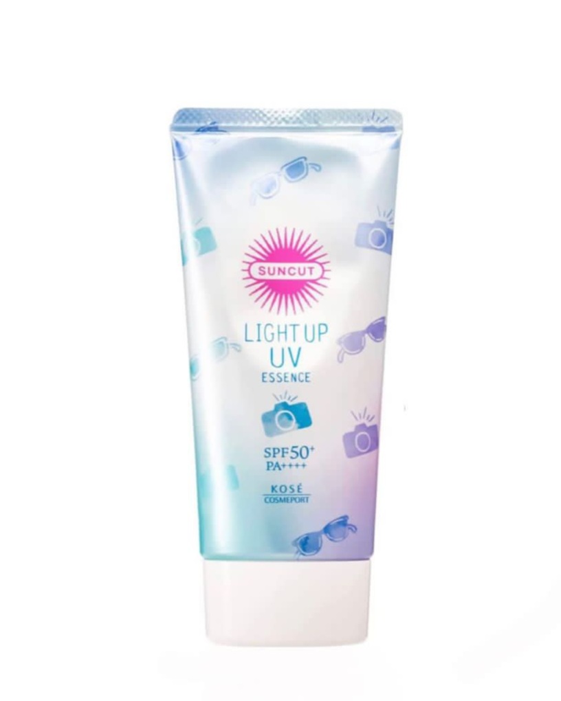 Kose Cosmeport SunCut Light Up UV Essence Солнцезашитный крем с SPE 50+/PA++++, 80 г