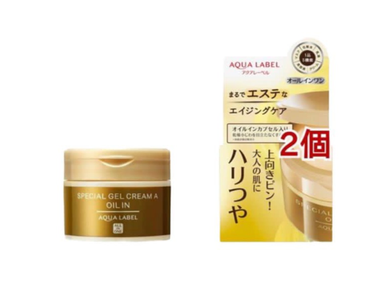 Shiseido Aqua Label Японский увлажняющий крем-гель с маслами 5 в 1