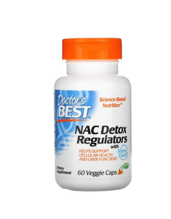 Doctor’s Best NAC Detox Regulators Комплекс регулятор детоксикации.