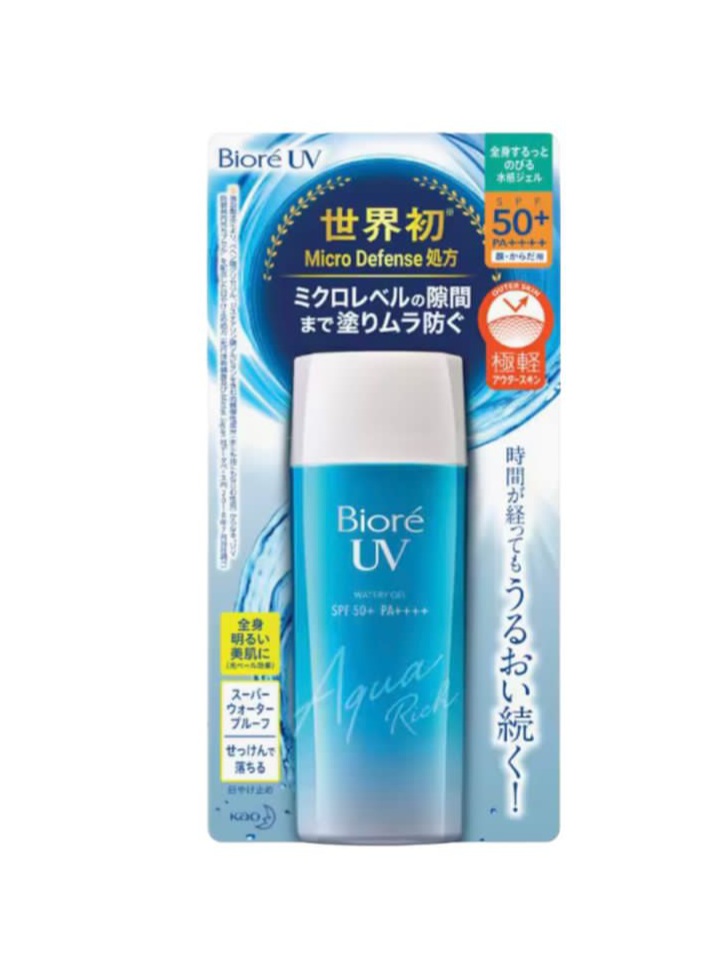 Солнцезащитный крем-гель Biore UV Aqua Rich Watery Gel
