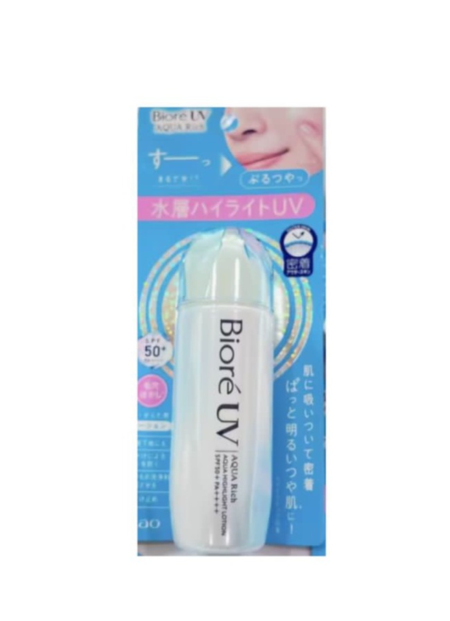 Cолнцезащитный лосьон с аквакапсулами Biore UV Aqua Rich Aqua Protect Lotion SPF50 + / PA ++++