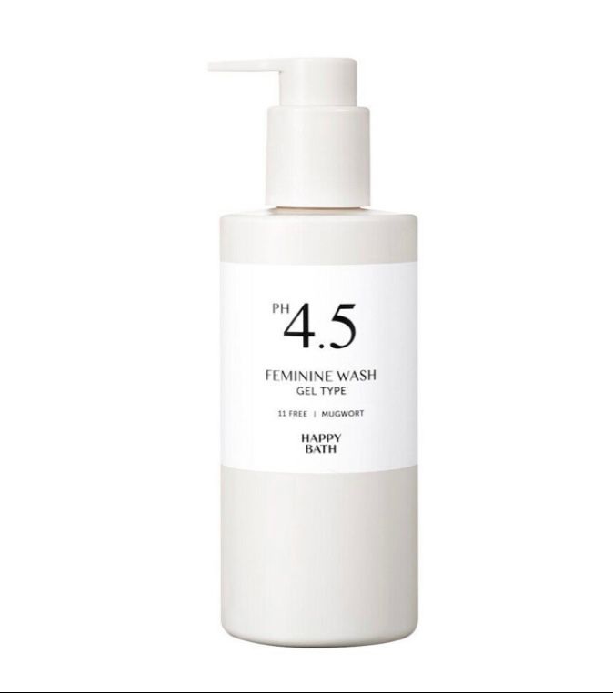 HAPPY BATH PH 4.5 MUGWORT FEMININE WASH (250ml) Гель для интимных зон у женщин